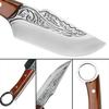 Utility Knife Slicing Meat Fruit Boning Butcher Knife Chef Cooking Cleaver Handmade Wood Handle