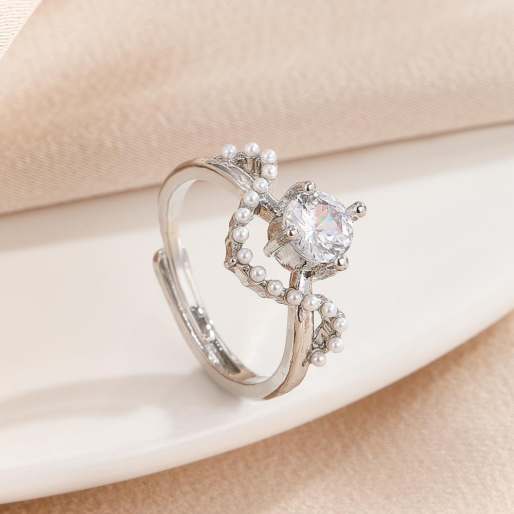 Korean version simple opening classic ring, personalized and fashionable opening rings