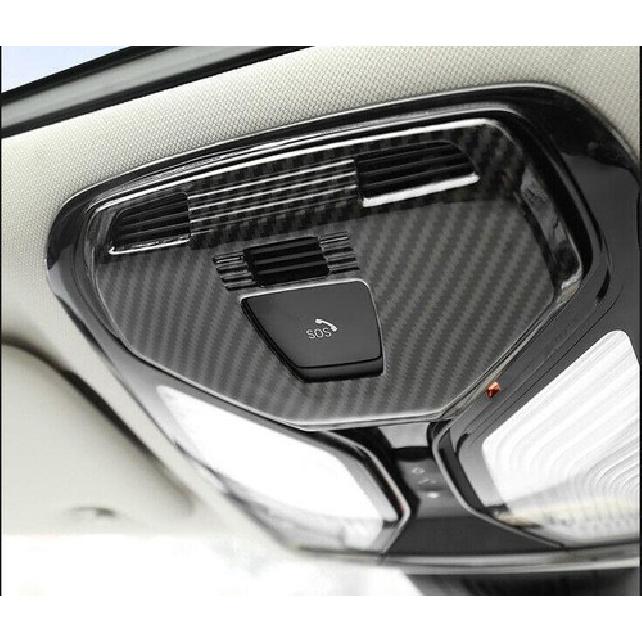For BMW 3 4 Series G20 G42 2019-2023 Carbon Fiber Inner Reading Lamp Cover Trim