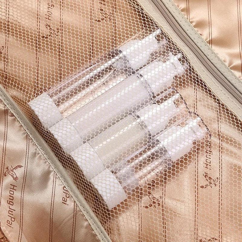 Clear Refillable Vacuum Airless Cream Pump Bottle, Empty Travel Airless Cosmetic Container, Portable Makeup Lotion Dispenser Bottle