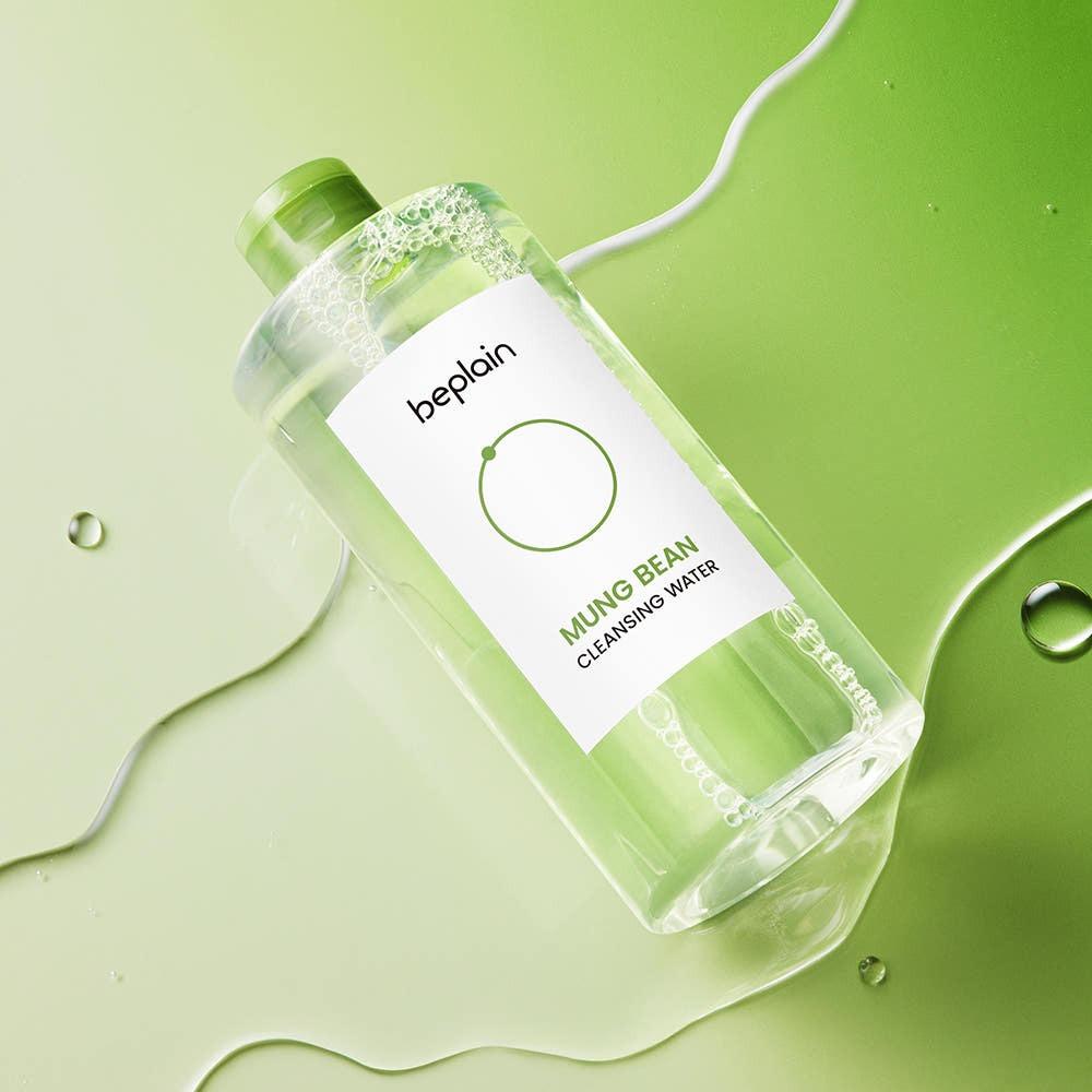 beplain Greenful Mung Bean Cleansing Water Gentle Makeup Remover 400ml
