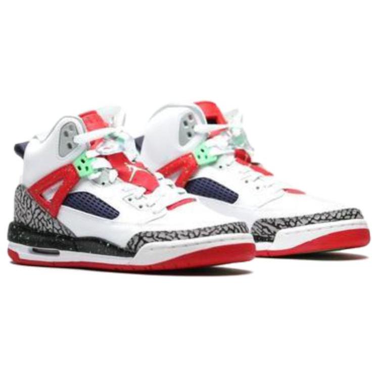 New Air Jordan Spizike 'White Red' Gs 317321-132