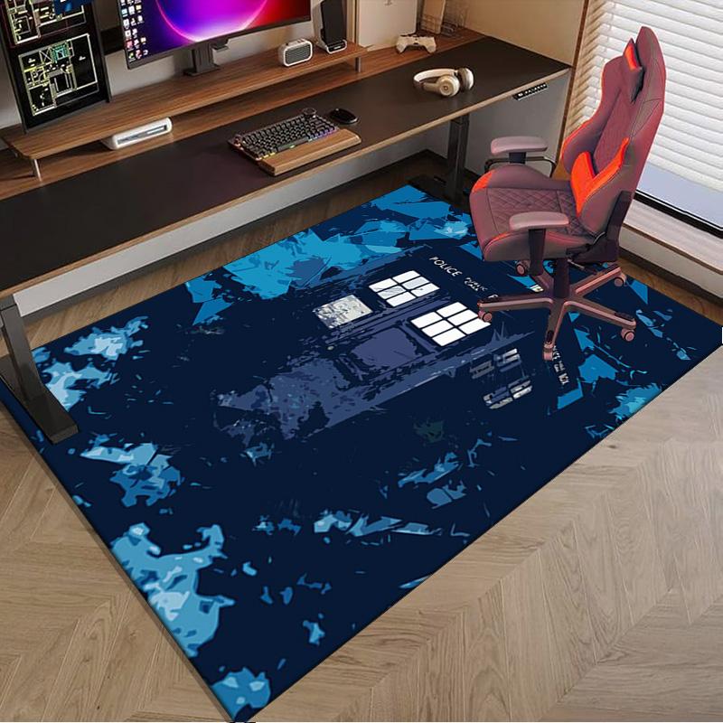 Telephone Booth Carpet, Chair Rug,Rug for Office Bedroom Living Rooms, Doormat Decor Fan Gift Christmas Gift