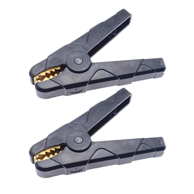 Professional Battery Terminals Clamps Alligator Clip Insulated Clamps for High Current Applications Secure Connection