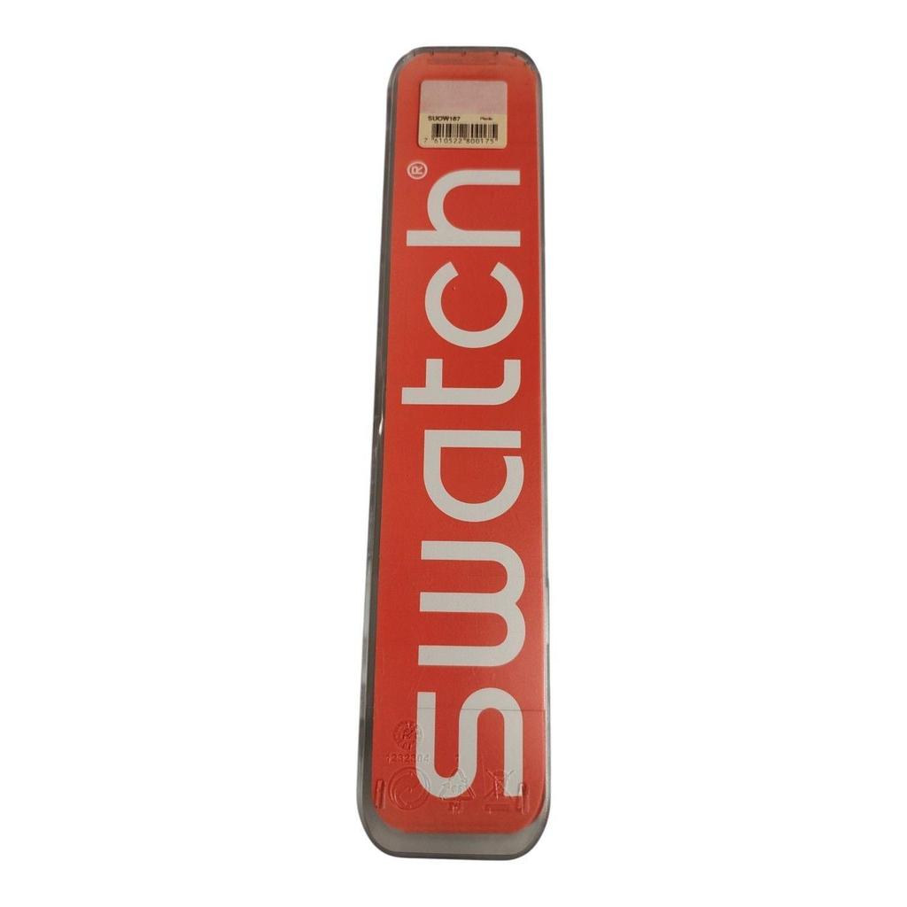 Used [Swatch] Wristwatch ORANGE PUSHER New Gent LISTEN TO ME SUOW167 Genuine Imported Product 7610522800175 [WJ212]