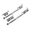 Metal Rail Track Full Set Buffer Door Hanging Wheels Universal Cabinet Nylon Pulley  Folding Door