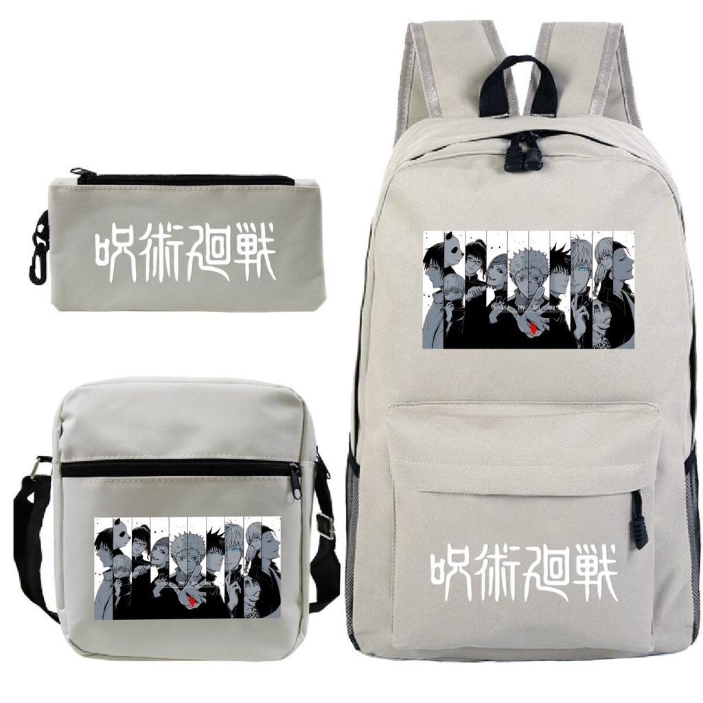 New Animation Peripheral Printing Children's Fashion Backpack Japanese Trend Popular Primary and Secondary School Student Schoolbag Set