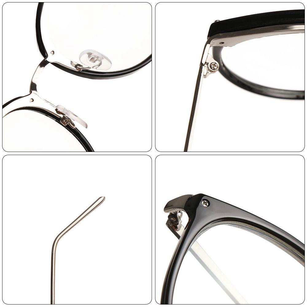 Retro Clear Lenses Spectacles Vision Care Eyeglasses Optical Lens Glasses Eyewear