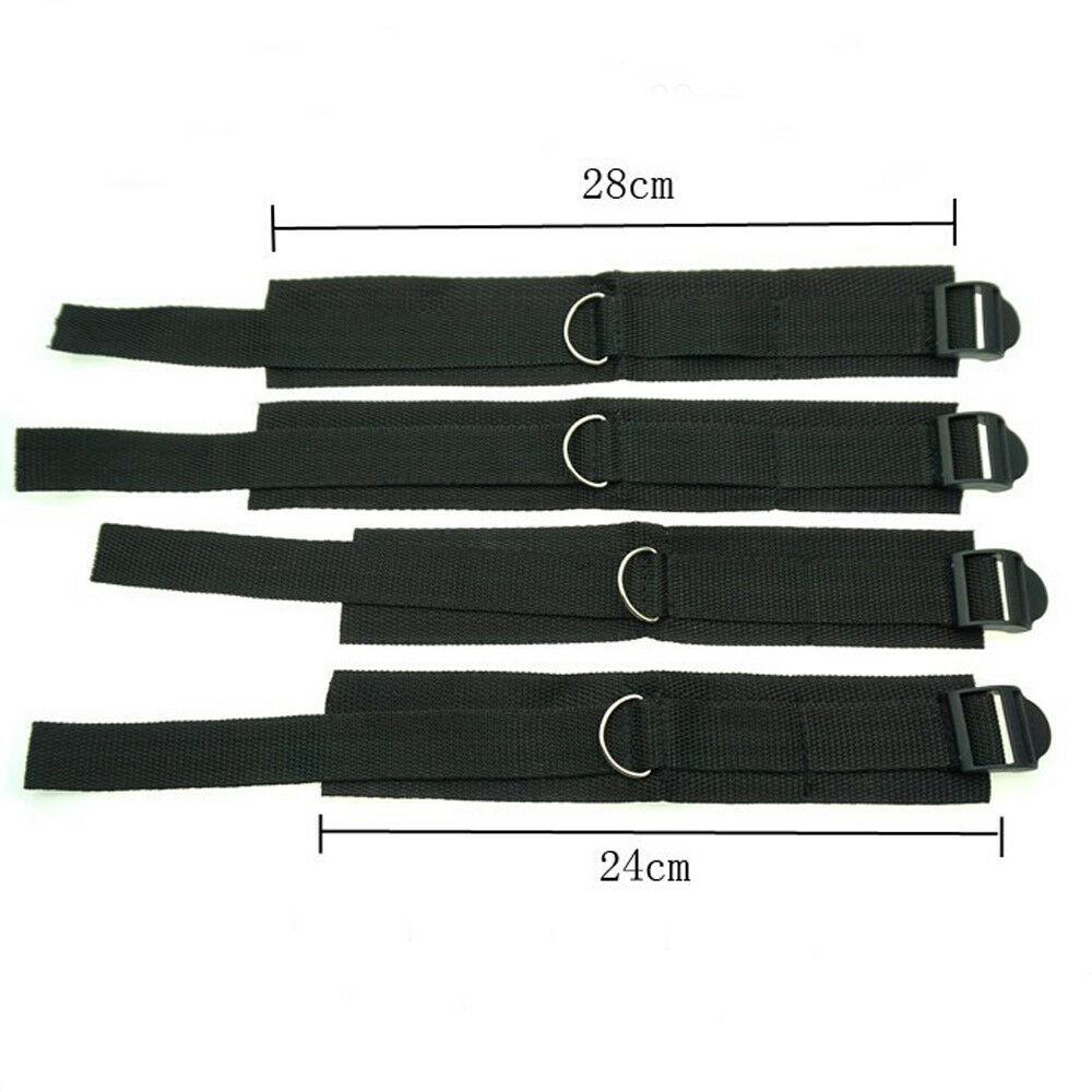 Adult Sex Products Erotic Bondage Bed Games BDSM Sex Bondage Set Women Handcuffs Ankle Cuff Restraints Sex Toys for Couples