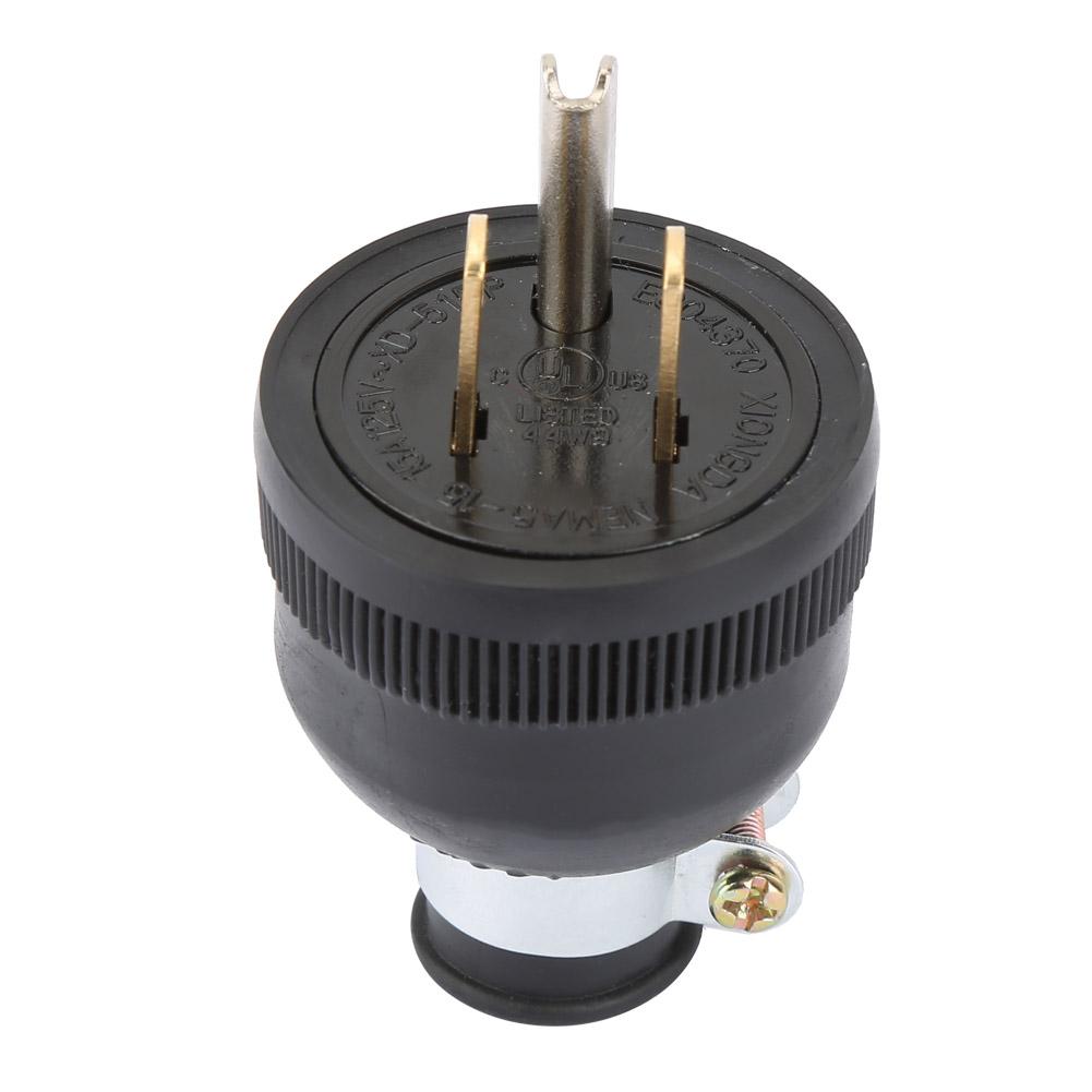 Vestidos Nema5 15P 15A Power Plug Straight Blade Plug 2 Poles Power Plug Connector