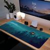 Firewatch Mauspad XXL Gummi Tiefer Wald Großes Mauspads Gamer Rutschfest Kunst Schreibtischmatte Computer Laptop Pads 90x40cm Tastaturmatten