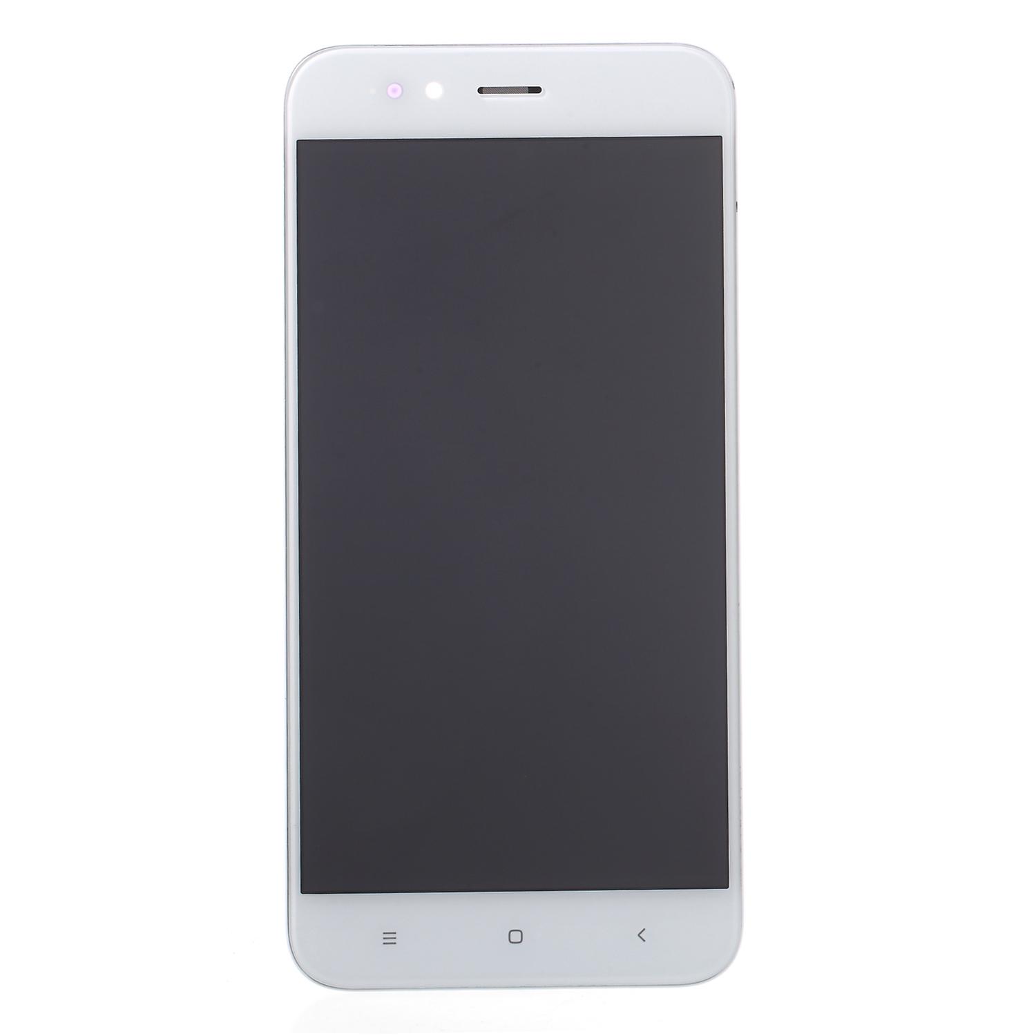 

Заміна збірки РК-екрана та дигітайзера+Рамка (без логотипу) для Xiaomi Mi A1/5X White