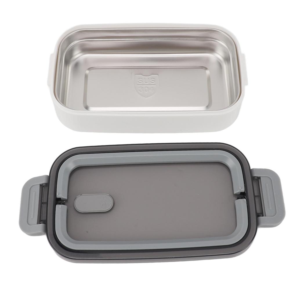 Lunch Food Container 304 Stainless Steel Insulated Leakproof Bento Box for Students School Office