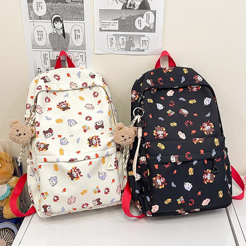 New Japanese Schoolbag Female Ins Wind Large-capacity Leisure Middle School Student Backpack Cute Primary School Student Backpack
