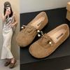 Fashion 2025 Fashion Ladies Shoes Women's New Round Toe Casual Hot Sale Light Soft Bottom Comfortable Best Seller Flat Low Heels