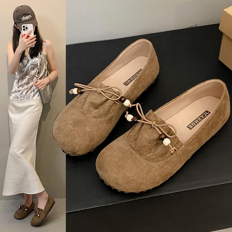 Mode 2025 Mode Damen Schuhe Damen Neu Runde Zehenpartie Lässig Heißer Verkauf Leicht Weiche Sohle Bequem Bestseller Flach Niedrige Absätze