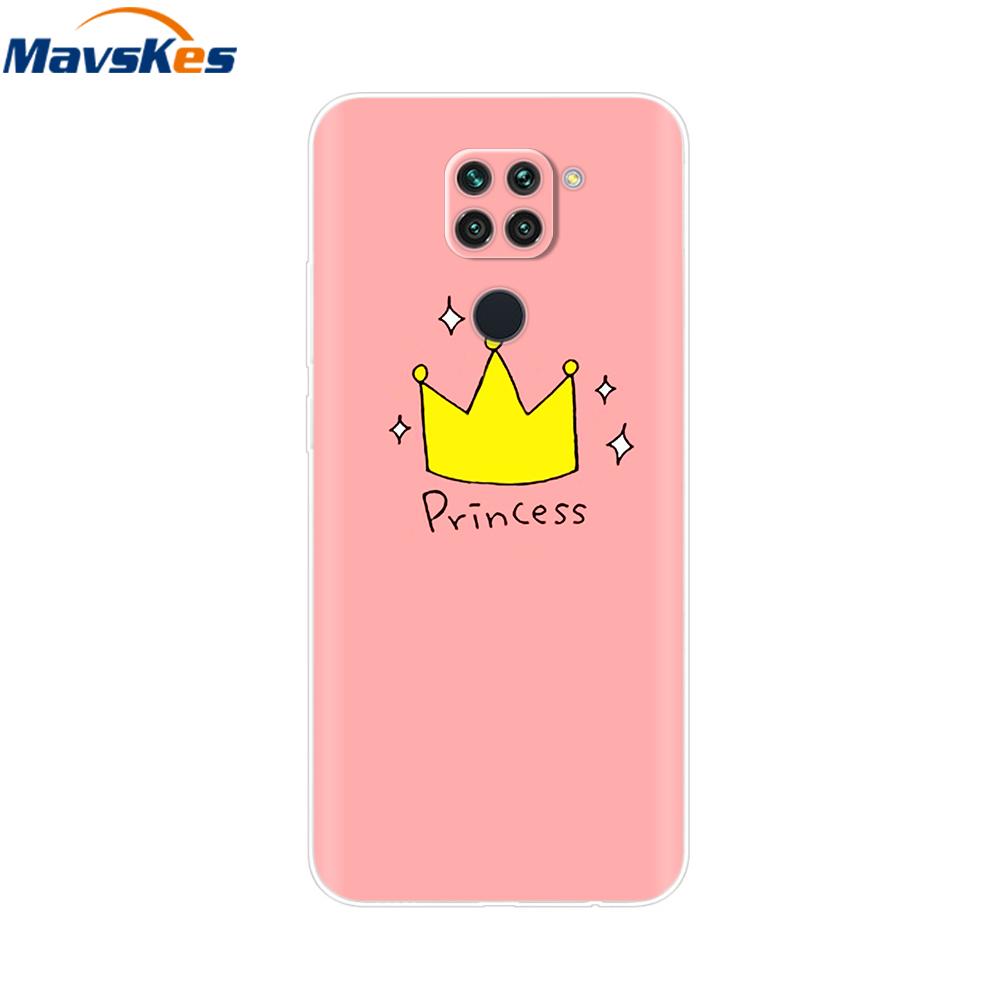 Phone Case For Xiaomi Redmi Note 9 Case 6.53'' Soft Silicone TPU Back Cover for Xiaomi Redmi Note 9 Note9 Case Coque Fundas Para