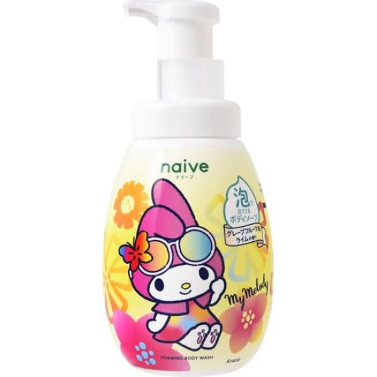 Kracie HP Naive Foaming Body Soap My Melody Pump 600ml