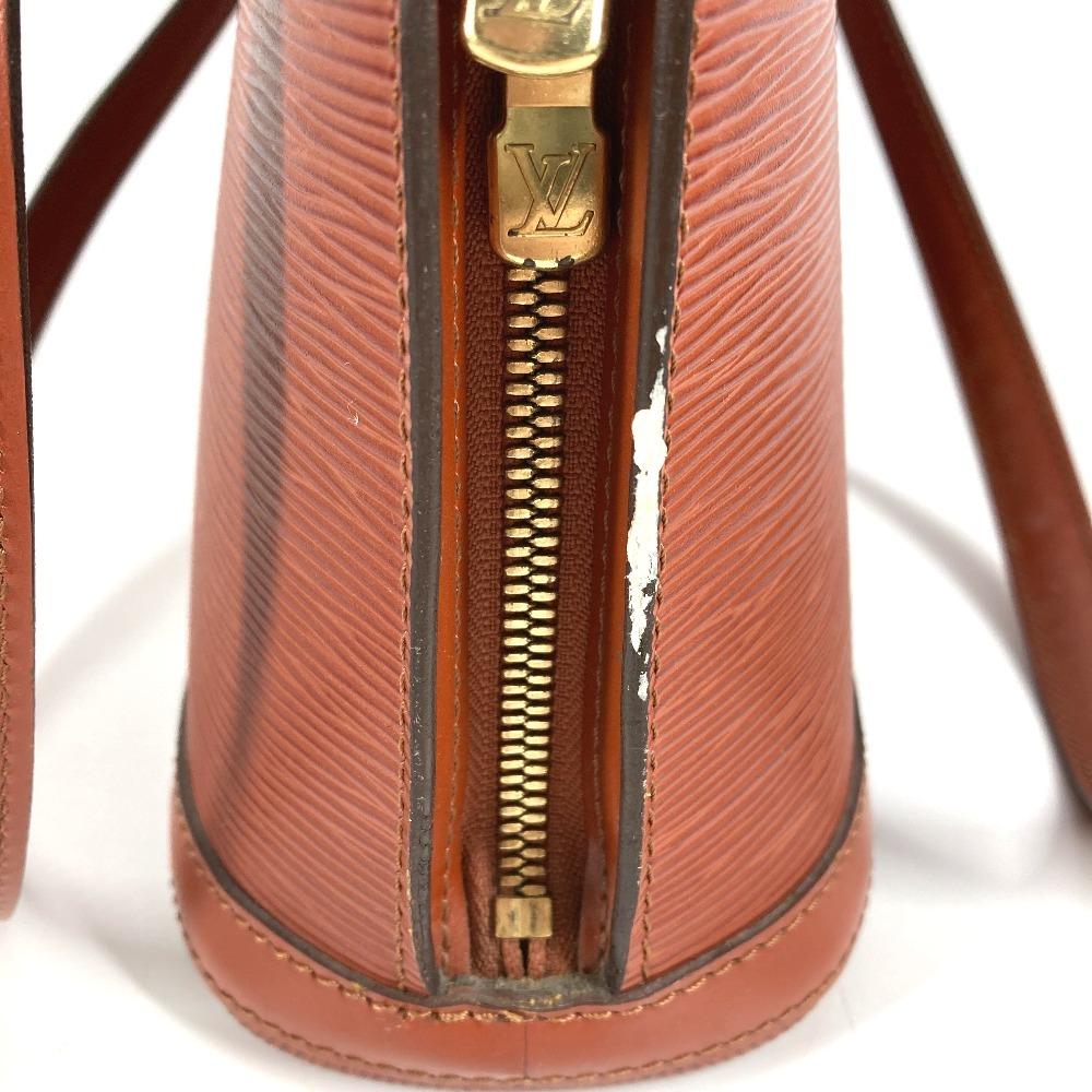 Louis Vuitton M52283 Epi Lussac Bag Tote Bag Shoulder Bag Leather Kenya Brown