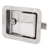 High Quality Stainless Steel Toolbox Lock RV Handle Latch Paddle Lock with 2 Keys for Trailer Truck Rustproof High Hardness Sturdy and Reliable