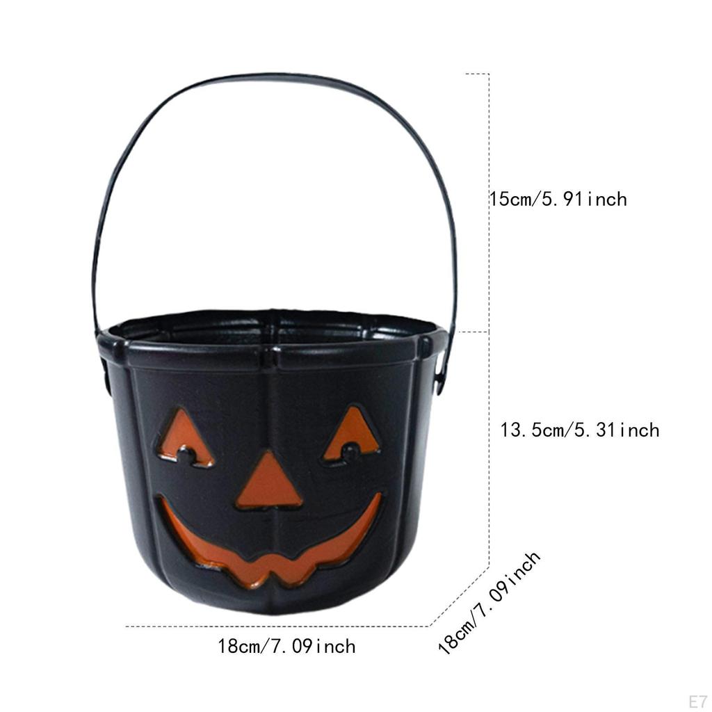 Godishink Halloween Bus eller Godis Flickor Barn Behållare Festartiklar Dekoration