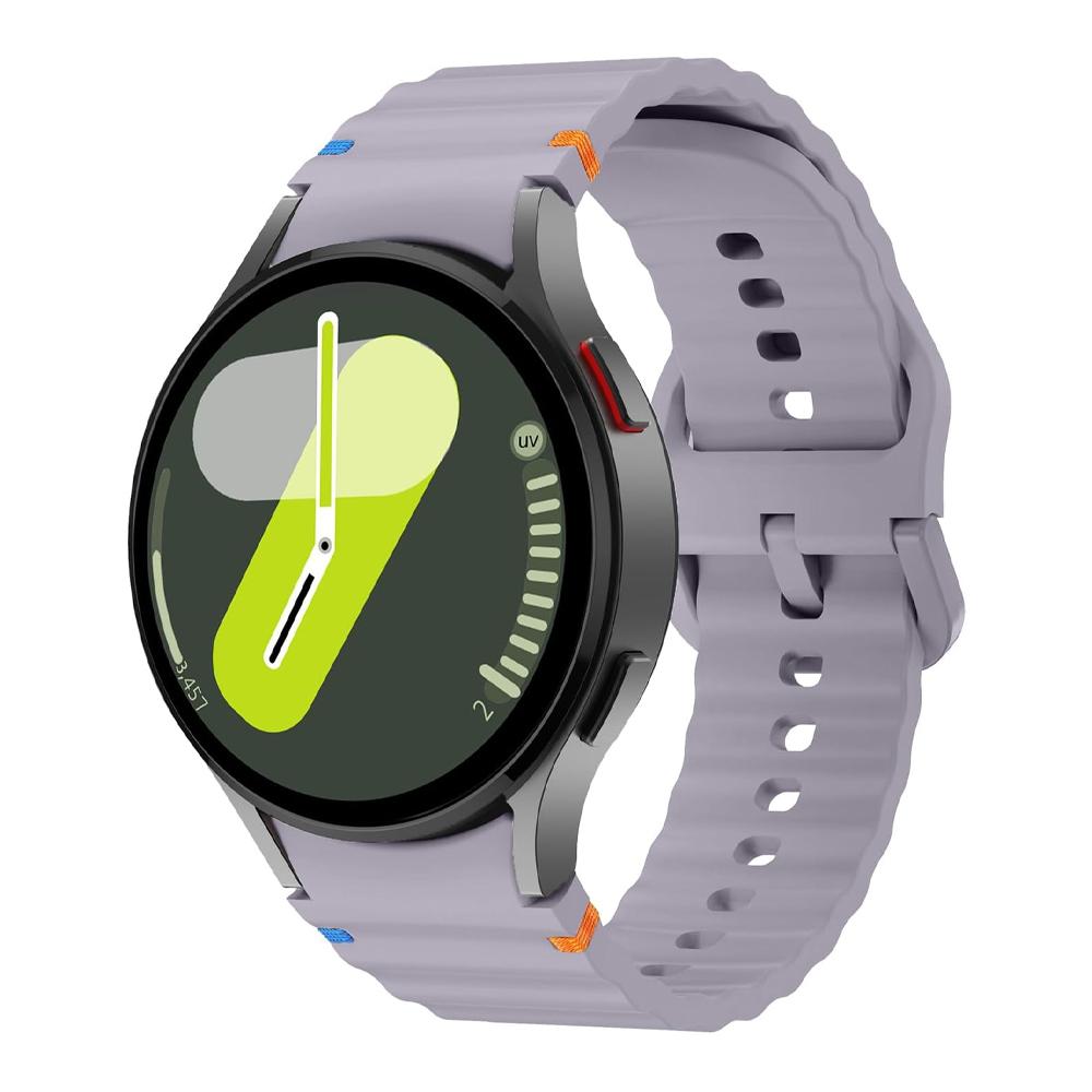 Sport Straps for Samsung Galaxy watch 4/5/6/7/6 classic 44mm 40mm 2 Pcs Original Silicone bracelet correa Galaxy watch 7 Band