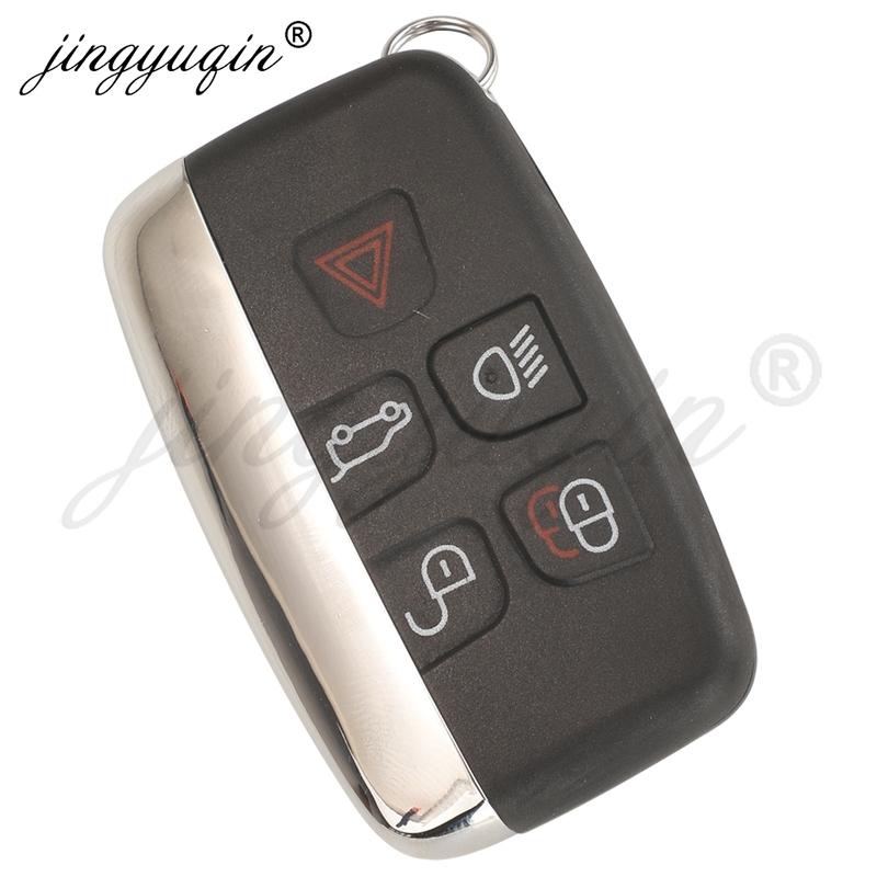 jingyuqin Editable ID 433Mhz Remote Car key for Jaguar XJ XF XE F PACE Land Rover Range Rover Sport Vogue Evoque Velar KOBJTF10A