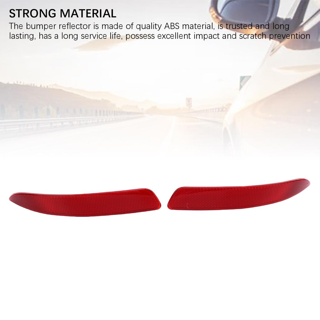 Links Rechts Hinterer Stoßfänger Reflektor Ersatz für X5 E70 2006 2013 63217158949 63217158950
