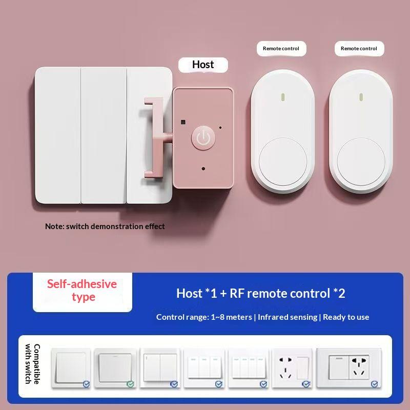 New Wireless Control Light Switch Off Tool Automatic Button Pusher Intelligent Usb Rechargeable Lazy Remote Control Switch