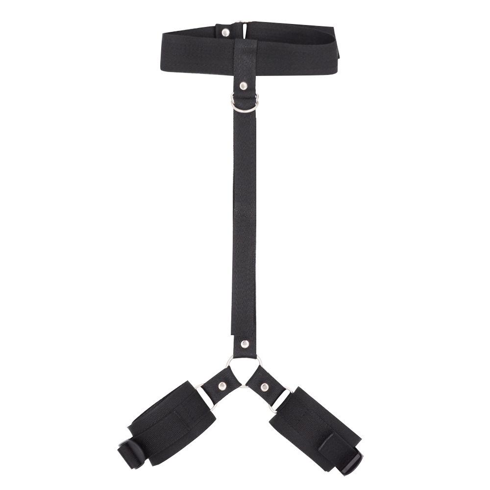 Adult Games Erotic Sex Toys For Woman Couples Slave Neck Collar Wrist Nylon  Bondage Restraints Collar Fetish sexy toys for play