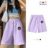 Women's 2025 Summer Pure Cotton A-line Casual Shorts