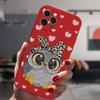 Für iPhone 13 12 Mini 11 14 Pro Max 14plus 13promax Schutzhülle Cartoon Mädchen Geschenke süße Eule Liebhaber Süßigkeiten Silikonhülle