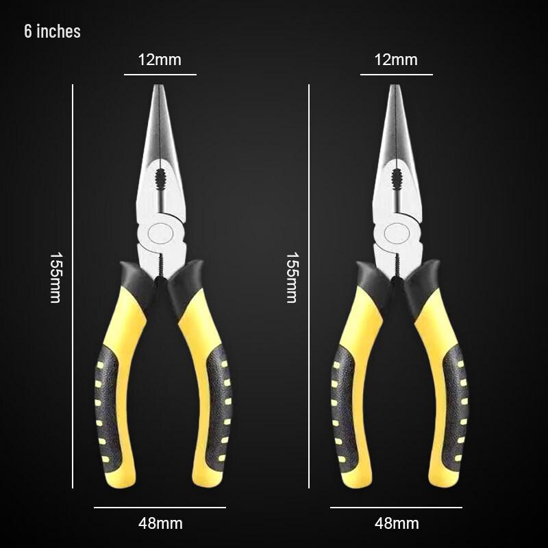 Ally 6-inch Needle Nose Pliers Set (2-Pack)