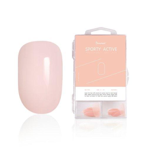 

Donna and Nail Tip Artificial Nail Sporty Active Pink 100nail CW01-100N-PI