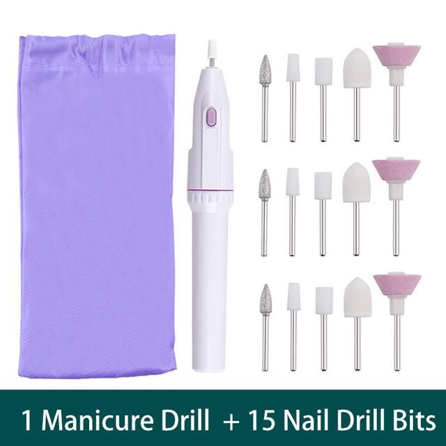 

Оборудование для ногтей, все для маникюра, электрическая маникюрная фреза, профессиональная пилочка для сверления ногтей, набор аксессуаров для ногтей