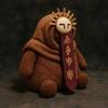 Brown Expedition33 Esquie Plush Toy Cute Cartoon Children Backpack Doll Gift