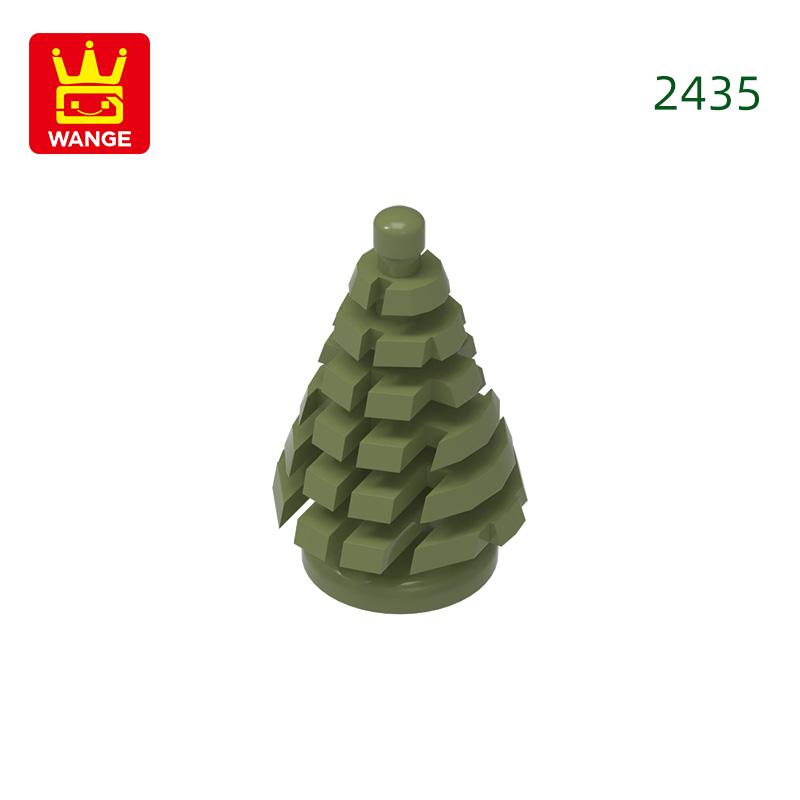 

36Pcs/Lot 2435 2×2×4 pine tree Block Moc Hue Accessories Works With featuring Brick DO-IT-YOURSELF Children s learning-focused Toy Assembly S