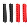 Q1FD 10 Slot Plastic Tool Bit 4Pcs Units 10 Holes Per Strip 6.35mm Hexagonal Shank Compatible Workshop Storage