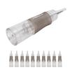 10pcs Disposable Eyebrow Tattoo Needles Microblading SemiPermanent Makeup Cartridge