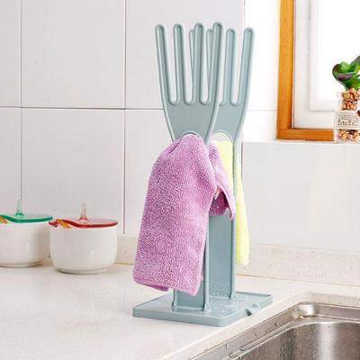 Reusable Glove Dryer Holder Plastic Glove Drying Rack Multifunctional Drainage Rack for Kitchen