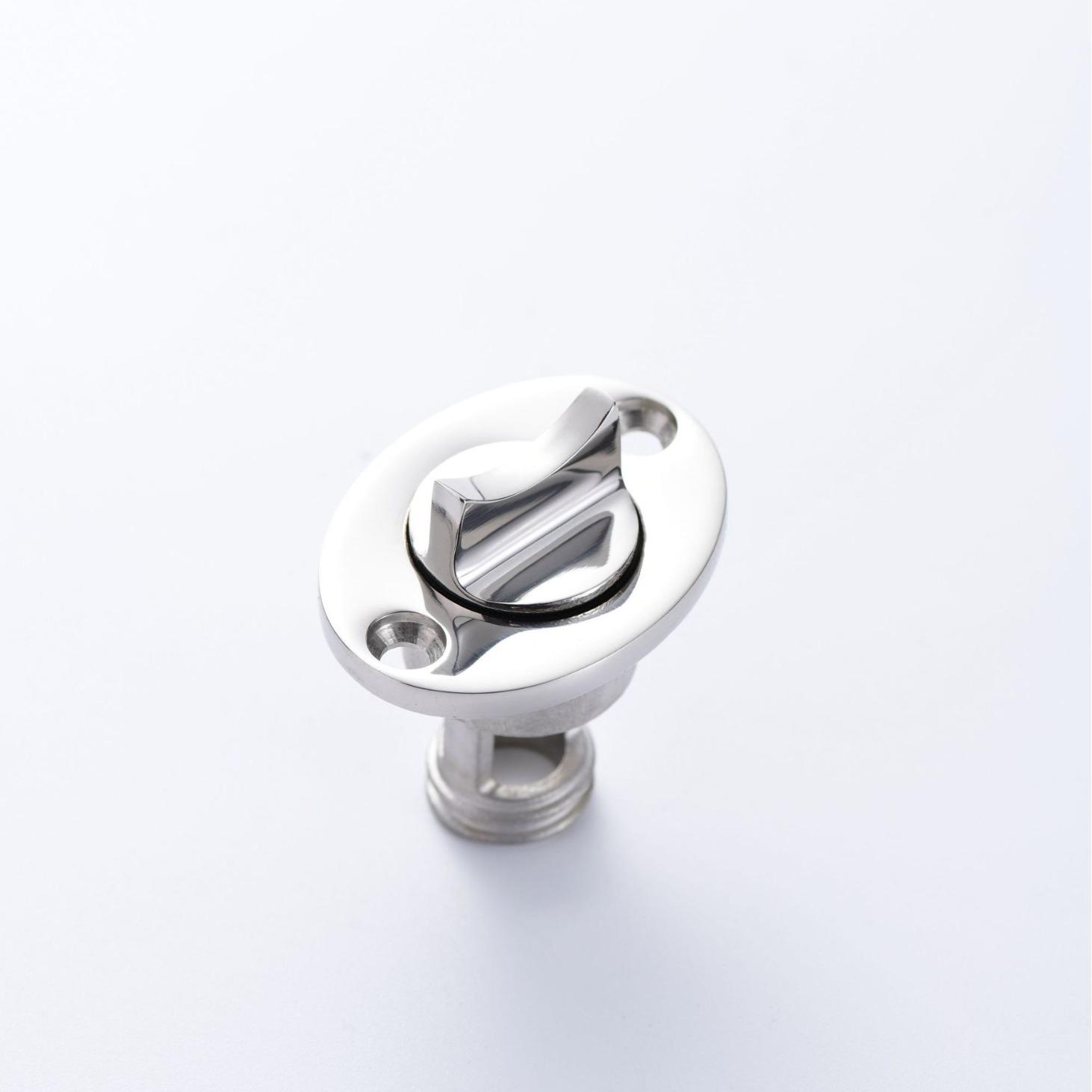 316 Stainless Steel Yacht Drain Outlet Water Plug Stopper