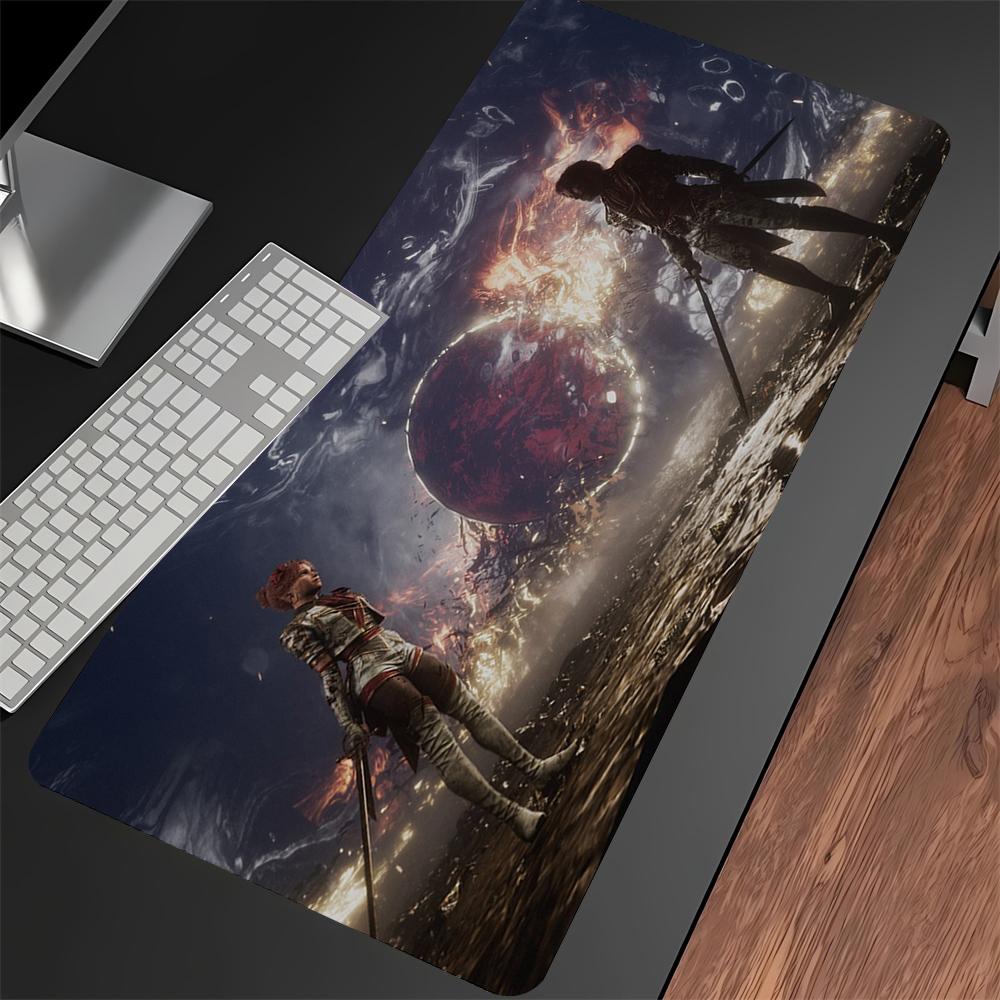 Clair Obscur Expedition 33 Podkładka pod mysz do gry Klawiatura Mysz ścieg Podkładka pod mysz Mata na biurko Akcesoria do gier PC Części XXL 90x40cm