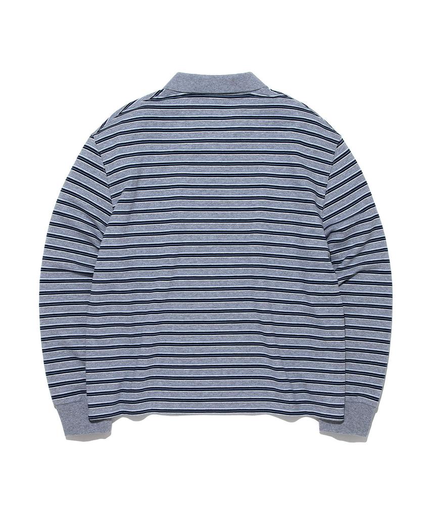 LEE Women'S Multi-Stripe Long Sleeve T-Shirt Gray