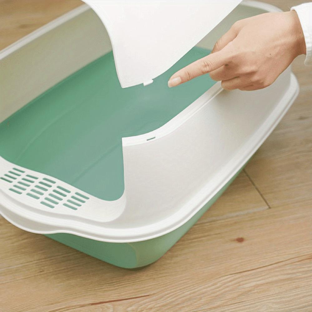 Enclosed Cat Litter Box, Pet Toilet With Cover, Easy Cleaning And Anti-Splashing, Suitable For Small And Medium Sized Cats