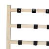 Elegant Wooden Jewelry Stand for Organizing Bangles and Chains