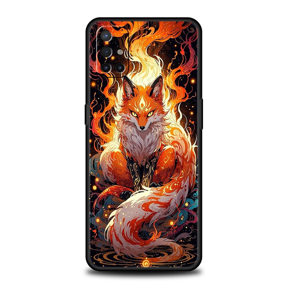 Red Fox Phone Case For Oneplus 13R 13 12R 11 10T 10R Nord N100 N200 N10 10 9 9R 9RT CE 3 2 Z Pro 5G Soft TPU Cover Fundas Capas