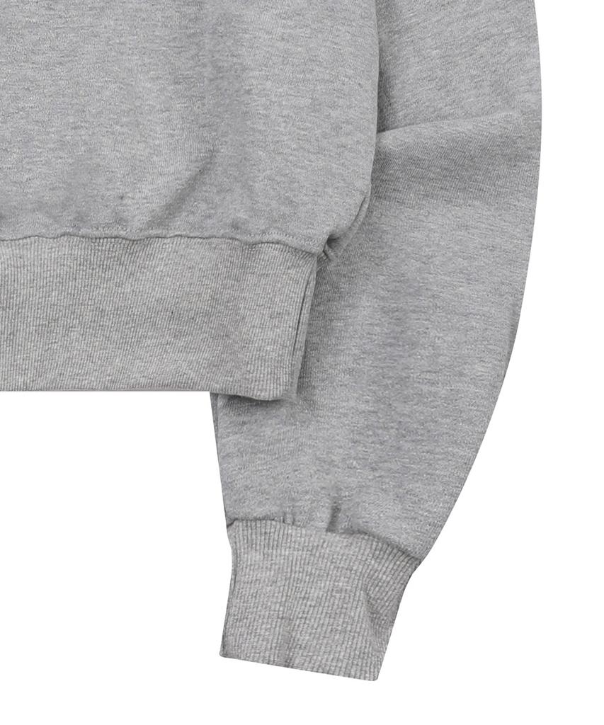 MUCENT Henning Off-Shoulder Crop Sweatshirt (2 Colors)