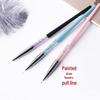Nail Art Beading & Dotting Pen Set: 3-in-1 Tool for Polka Dots, Rhinestones, Line Drawing & Color Painting - 3 Pieces.