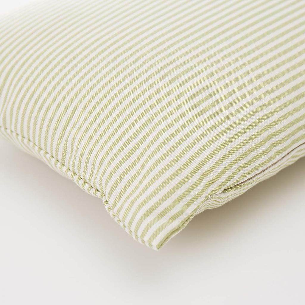 YunJeude Cushion Covers, 45x45cm, Cute, Double-Sided, Soft, Nordic, Cute, Stylish, Checkered and Geometric Patterns, Set of 4 (45x45cm, Light Green)