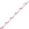 Vidaxl Linka Rozrusznika, Biało-Czerwona, Ø4 Mm 10 M, Nylon